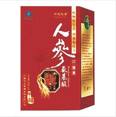 人參氨基酸口服液（紅） 